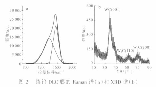 摩擦條件對摻鎢類金剛石DLC膜摩擦磨損性能的影響